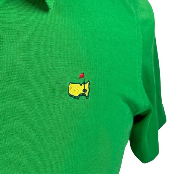 Magnolia Lane Collection Masters Polo Shirt Womens Large Green Cotton Blend Golf - Picture 2 of 9